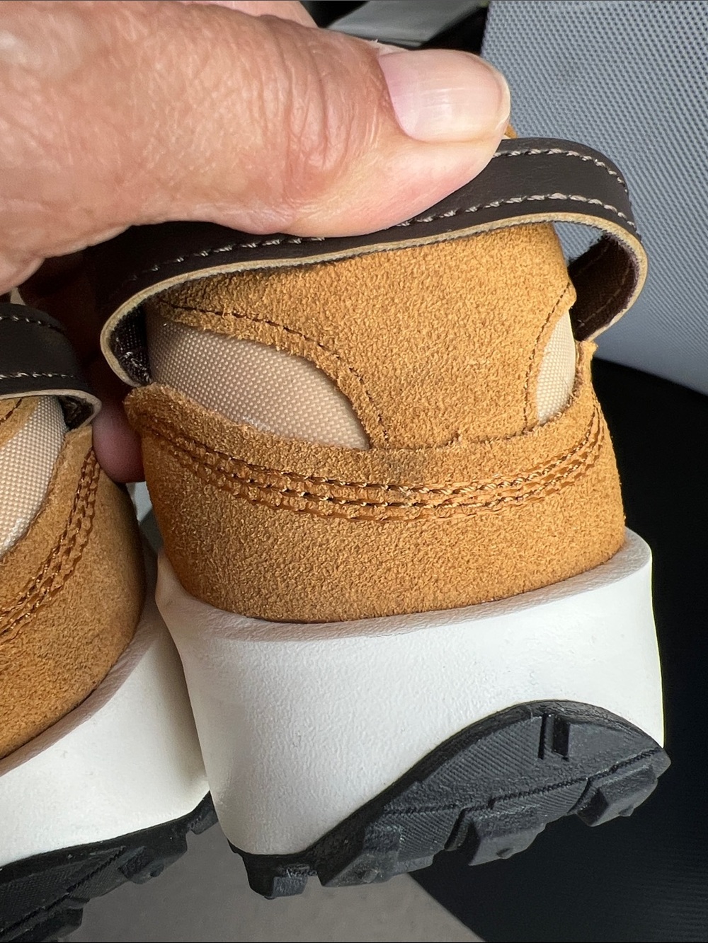 Nike Women’s Mustard Tan & Brown Casual Sneaker - Picture 10 of 10